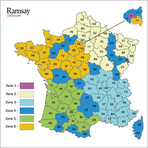 Carte-zones