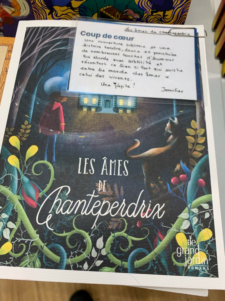 Coup de cœur Cultura pour Les âmes de Chanteperdrix